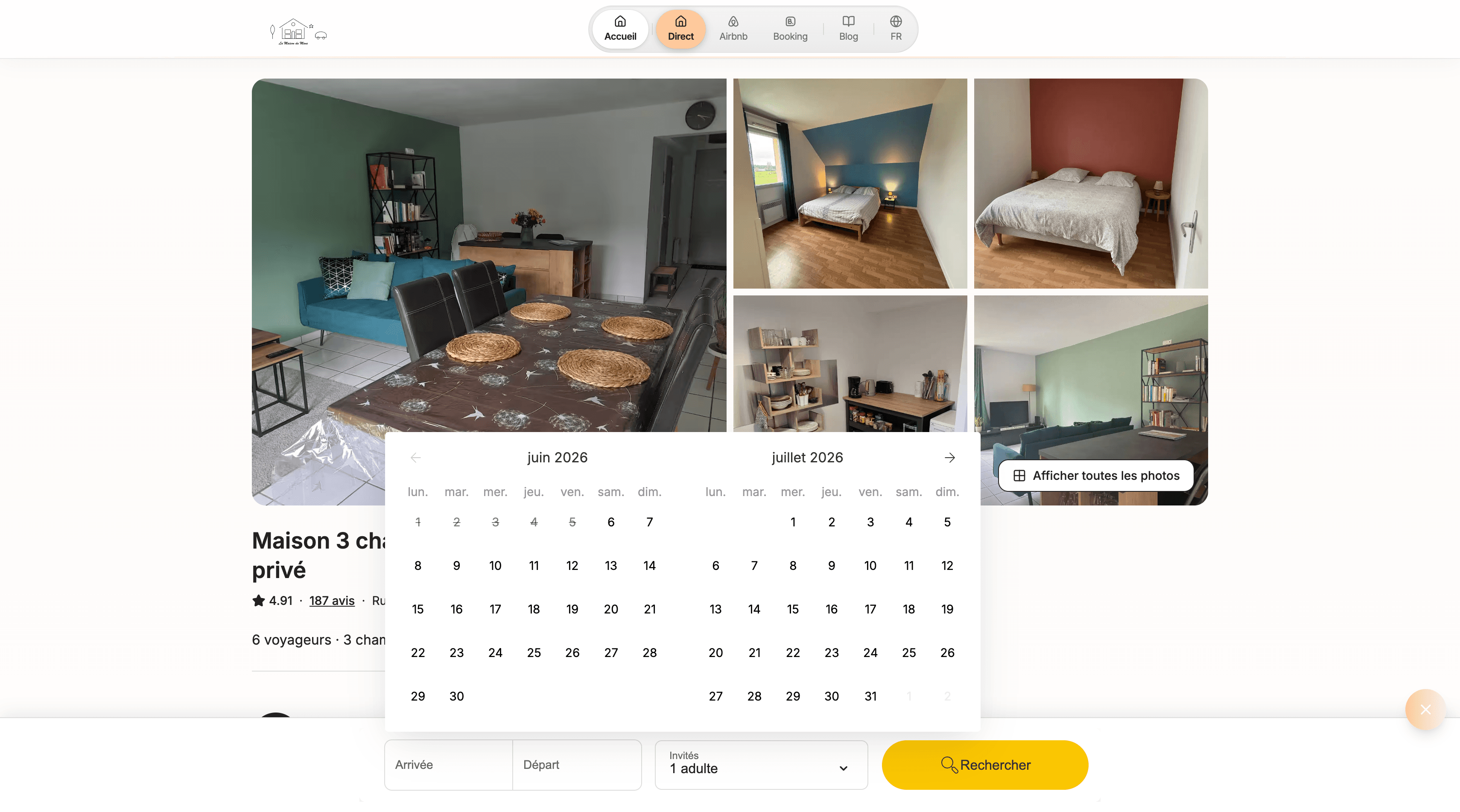 Maison Lemans – Location Haut de Gamme, 4,91/5 — screenshot 3