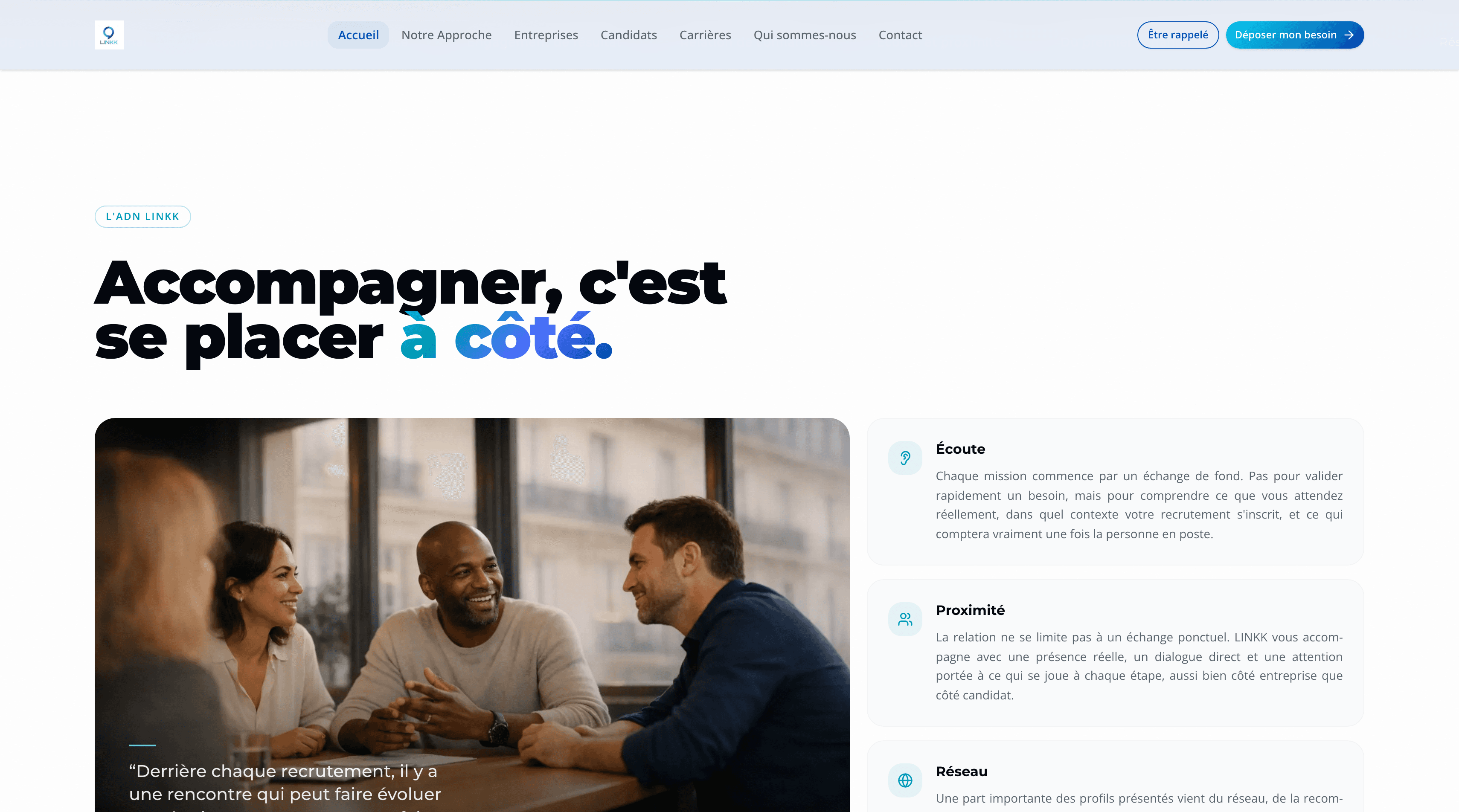 LINKK – Cabinet de recrutement, La Ciotat & Saint-Denis, capture 2